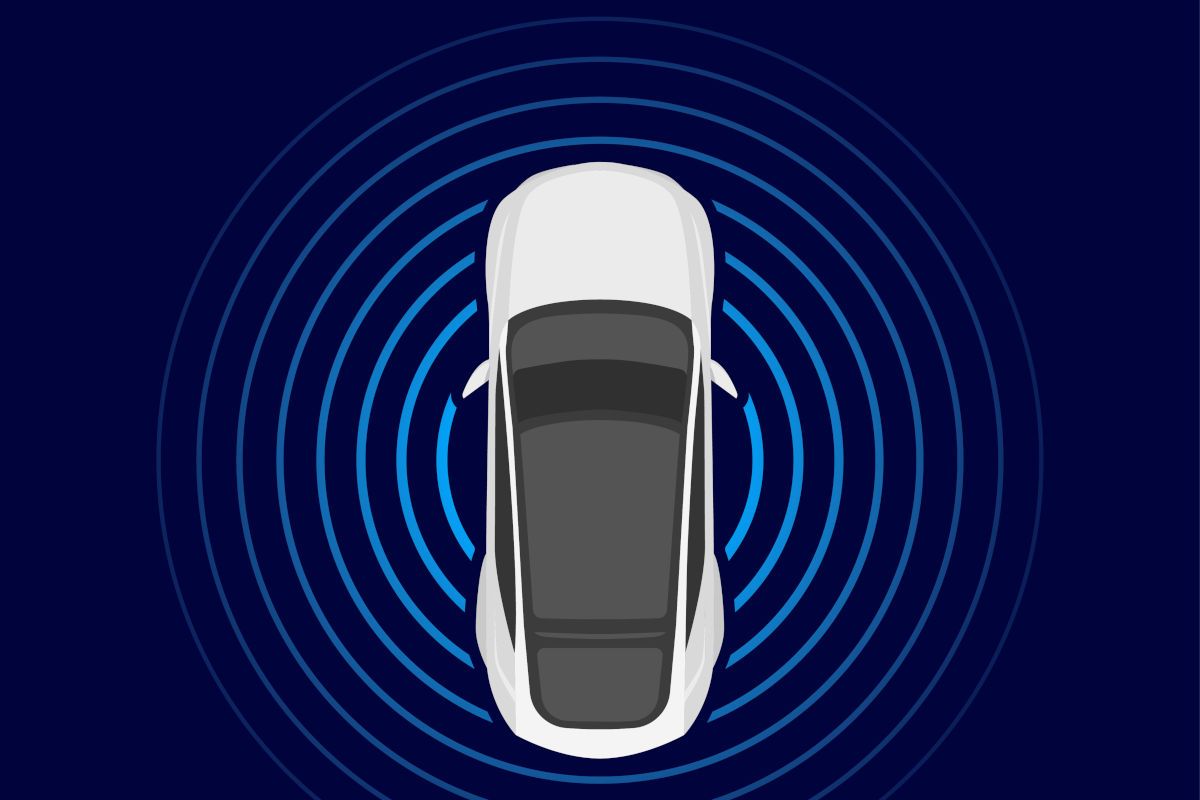 LiDAR-Scanner fürs Auto Auto mit LiDAR-Scanner
