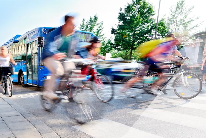 Cykeltur med færre stop