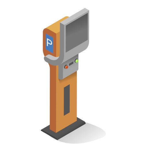 Salgsautomat for å beregne parkeringspris for besøkende | SWARCO