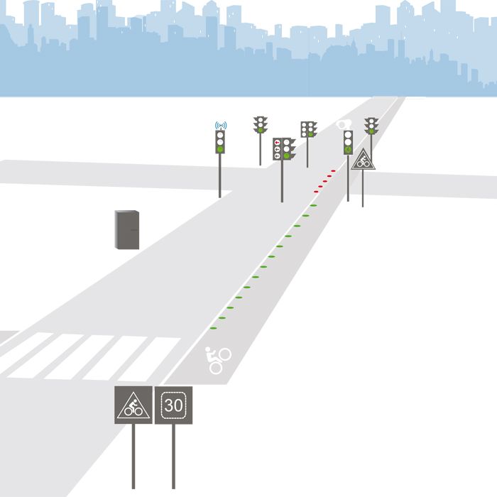 Autonomous Traffic Data Aquisition for Bicycle Detection