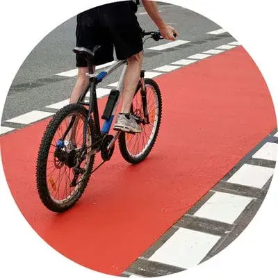 Red Bike Lane