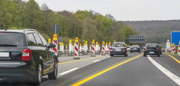 Construction Zone Markings